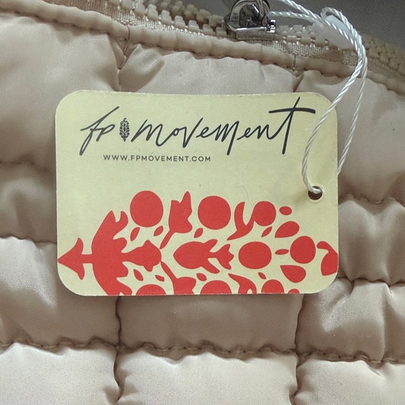 FP Movement by Free People Quilted Cream Hobo Bag - Picture 3 of 3